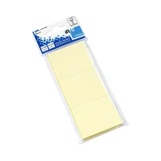 inFO Notes Haftnotizen, Brilliantmix, 50 X 40mm, Je 100 Blatt, 3 Blöcke Pro Pack
