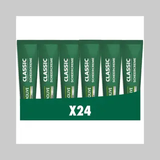 24x Palmolive Men Scheercrème Classic 100 Ml