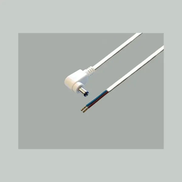 Bkl Electronic 072091 Stromkabel Weiß 2 m Iec Type A (5.5 mm, 2.5 mm) thumbnail