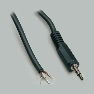 Bkl Electronic 1101052 Audiokabel 1,8 m 3,5 mm Schwarz