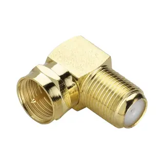 Renkforce Rf-4196994 tussenstuk voor kabels F Goud