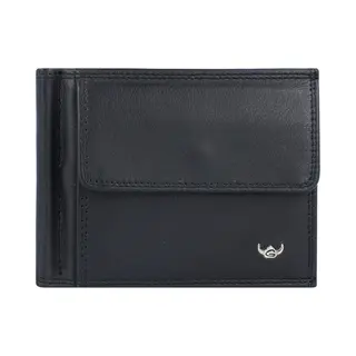 Golden Head Leder Geldbörse Geldklammer Polo Rfid Protect Clip-Scheintasche 1921 Schwarz