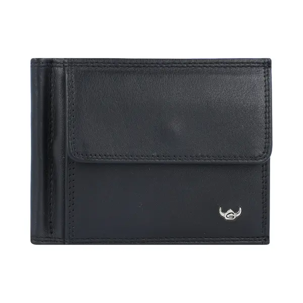 Golden Head Leder Geldbörse Geldklammer Polo Rfid Protect Clip-Scheintasche 1921 Schwarz thumbnail