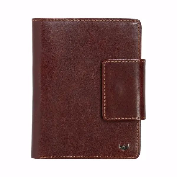 Golden Head Leder Geldbörse Colorado Rfid Protect Kombischeintasche Mit Riegel 2300 Tabacco Braun thumbnail
