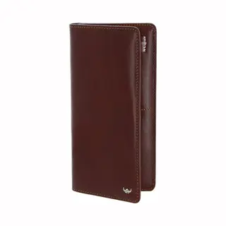 Golden Head Leren Identiteitskaarthoesje Colorado Rfid Protect Brieftasche Mit Rv 4042 Tabacco Bruine