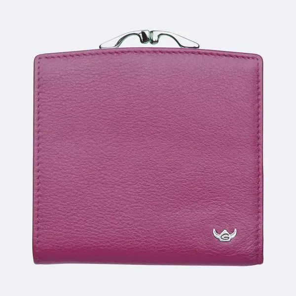 Golden Head Leder Geldbörse Madrid Rfid Protect Bügelbörse 2049 Fuchsia Purpur thumbnail