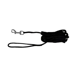 Trixie 19761 hond & kat riem 10 m Zwart Nylon Trainriem