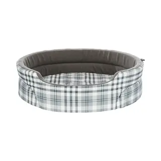 Trixie Lucky Oval Beige Und Grau Ovales Hundebett 45X35 Cm