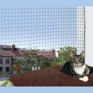 Trixie 44341 veiligheidsnet en -rooster voor honden & katten Kat Binnen & buiten