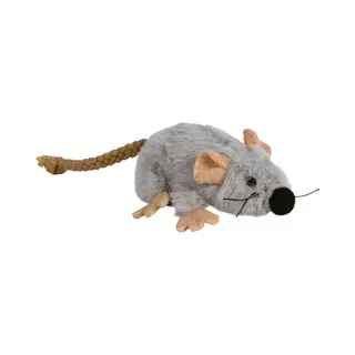 Trixie Katzenspielzeug Plüschmaus Mit Katzenminze - Sparpaket, 3 Stück