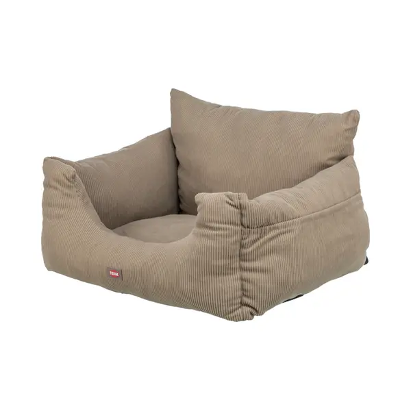Trixie 13220 Hundeautositz/-kofferraumabdeckung Autosicherheitsgurt Polyester Beige thumbnail