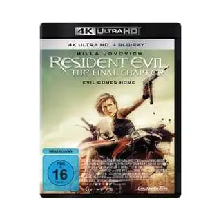 Paul W.S. Anderson Resident Evil, The Final Chapter (4K Ultra Hd) (+ Blu-ray)