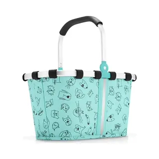 Reisenthel IA4062 Einkaufstasche Schwarz, Mintfarbe, Weiß Einkaufswagen