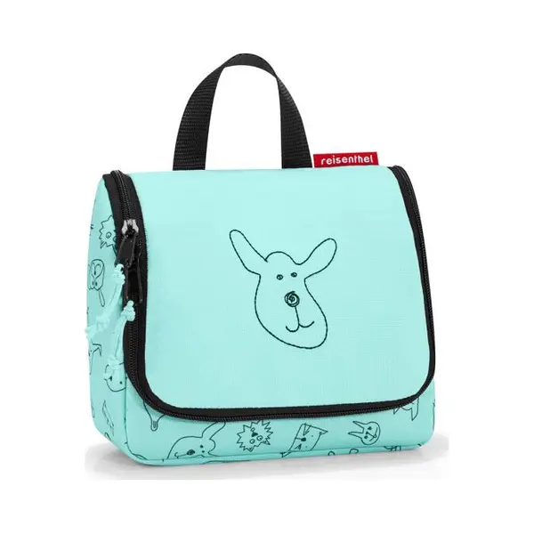 Reisenthel IO4062 toilettas & koffer voor toiletbenodigdheden 1,5 l Polyester Zwart, Muntkleur thumbnail