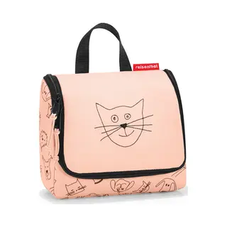 Reisenthel IO3064 Kulturtasche/Kosmetikkoffer 1,5 l Polyester Schwarz, Rose