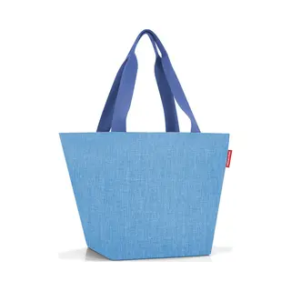 Reisenthel Shopper Geräumige Shopping Bag Und Edle Handtasche In Einem Aus Wasserabweisendem Material, Couleur, twist Azure