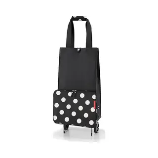 Reisenthel foldabletrolley Schwarz, Weiß Trolley-Tasche