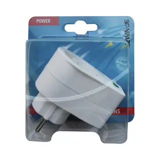 Scanpart 2480502002 netstekker adapter Type F Wit