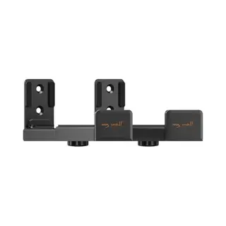 Ophangbeugels Voor Soundbar - 2 Stuks - Universeel - Met Anti-slip - Bevestiging Aan Muur - Zwart