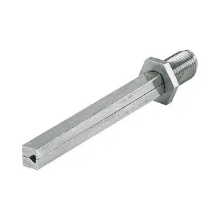 Hoppe Rollenwechselstift Fdw, 8x120mm Ts 77-98 Eisen Verzinkt