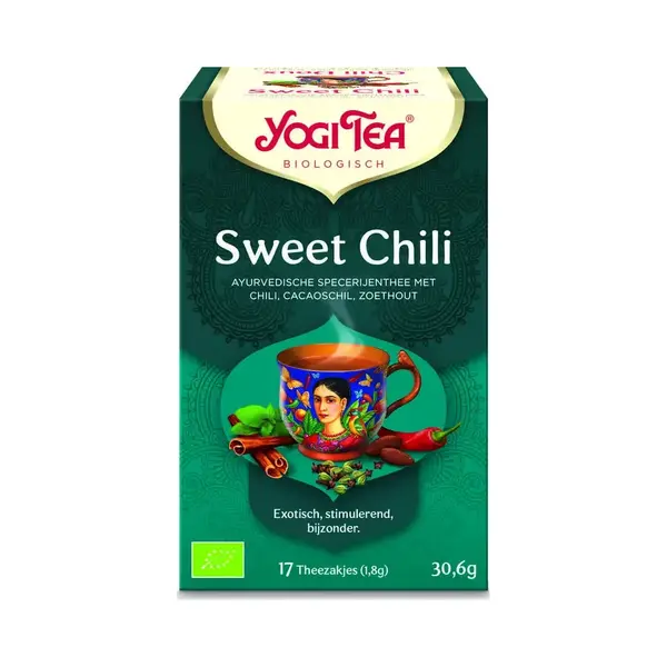 Yogi Tea Biologisch Thee Sweet Chili 17 Stuks thumbnail