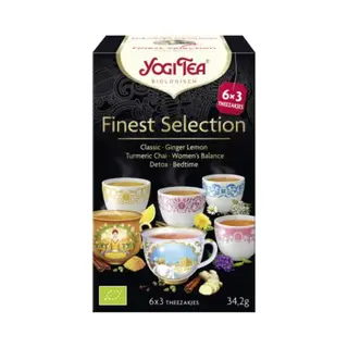 Yogi Tea Biologische Thee Finest Selection 18 Stuks