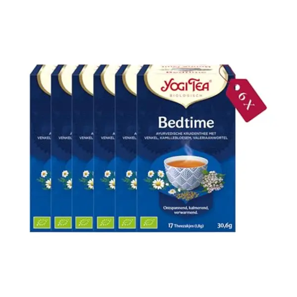 6x Yogi Tea Biologische Thee Bedtime 17 Stuks thumbnail