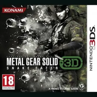 Konami Metal Gear Solid, Snake Eater 3D - 2DS + 3DS