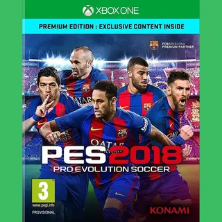 Konami Pro Evolution Soccer 2018 Premium Edition (Xbox One) Meertalig
