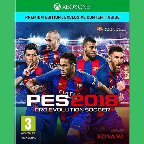Konami Pro Evolution Soccer 2018 Premium Edition (Xbox One) Meertalig thumbnail