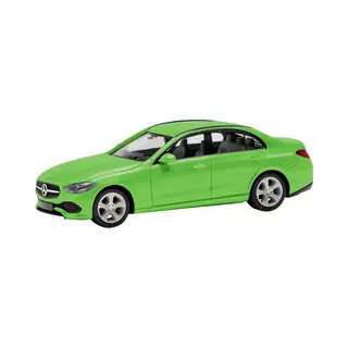 Herpa 430913-003 H0 Pkw Modell Mercedes Benz C-Klasse Limousine, Green Hell