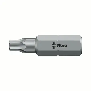 Wera Bit Zähhart 1/4" Din 3126 C6, 3 T5x25mm
