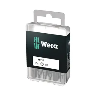 Wera 867/1 Diy SiS Schraubenziehereinsatz 10 Stück(e)