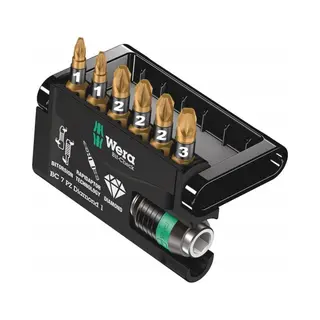 Wera Bit-Check 7 Pz Diamond 1 Socket set