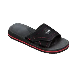 Beco, Vrouwen, Pantoffels, Beermann GmbH Slipper, Unisex Standaard Rood/zwart 36, Zwart, (36)