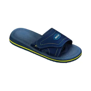 Beco, Herren, Hausschuhe, Beermann GmbH Slipper, Unisex Standard Blau/gelb 42, Blau, (42)