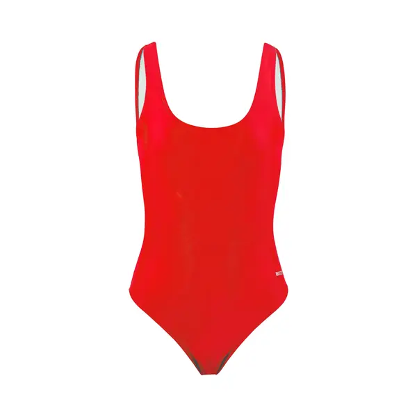 Beco Badpak U-rug Dames - Polyamide - Rood - Maat 40 thumbnail