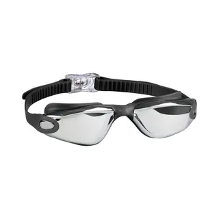 Beco Zwembril Santos Mirror - Unisex - Zwart/Zilver