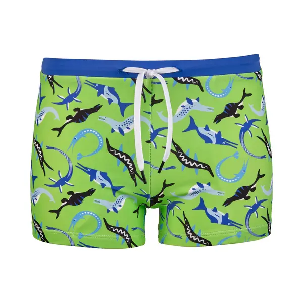 Beco Ocean Dinos - Zwemboxer Voor Kinderen - Groen - Maat 98 thumbnail