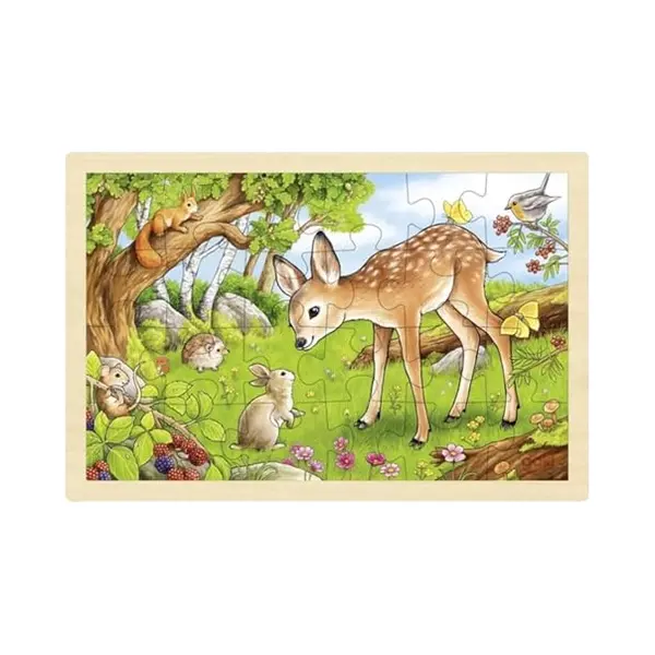 Goki 57325 Puzzle Puzzlespiel 24 Stück(e) Tiere thumbnail