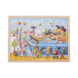 Goki 57744 Puzzle Puzzlespiel 48 Stück(e) Zoo