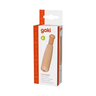 Goki 61850 - Duck Whistle - Wooden Animal Whistle For Kids 12.5cm Long