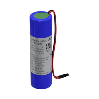Ansmann 2347-3008-50 Battery 18650 3.6V 2550mAh Li-ion Rechargeable