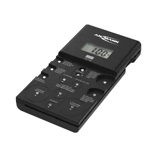 Ansmann 1900-0100 vermogen / batterij tester Zwart
