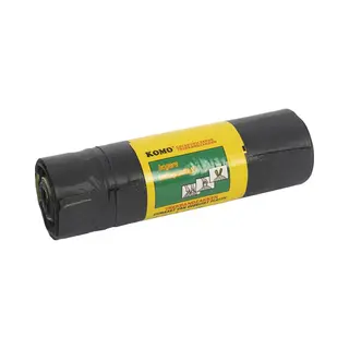 Komo Pak Met 15 Afvalzakken Met Trekkoord 60 Liter