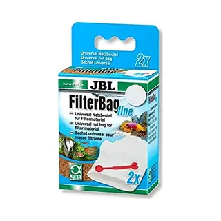 Jbl FilterBag Fine 6255100, Beutel Für Aquarien-Filtermaterial, 2 Beutel
