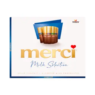 STORCK merci 0.1541.6 Schokoladenkonfekt 250 g Sortiert