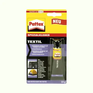 Pattex Textiellijm Textiel Lijm - 20gram - Transparant - Kledinglijm - Lijm Voor Kleding - Kleding Lijm