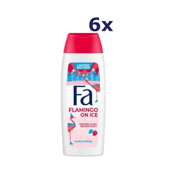 6x Fa Douchegel - Winter Flamingo On Ice 250 Ml thumbnail
