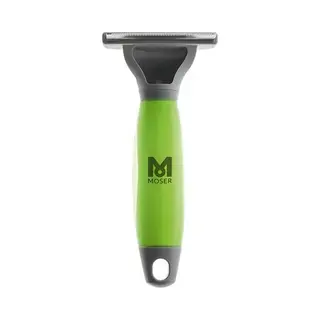 Moser 2999-7195 Bürste & Kamm für Haustiere Grün, Grau Hund Deshedder